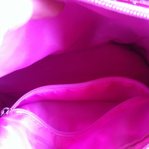 Mini Hot Pink & Tan Leopard Purse - Picture 3 of 3